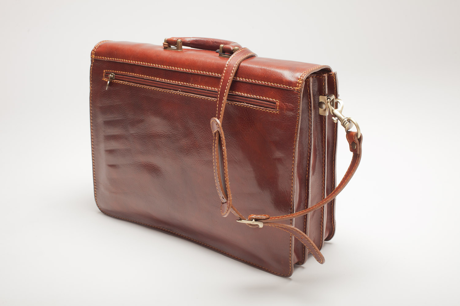 Italian Leather Briefcase